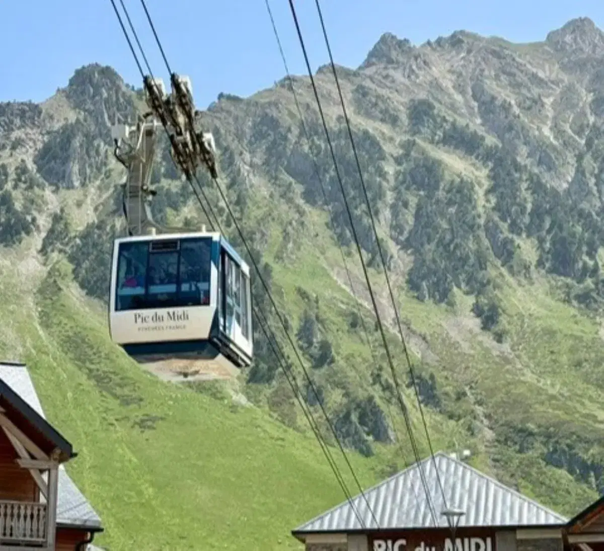 The Pyrenees mountains near Ma Maison